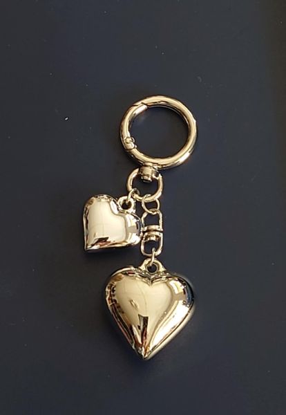 Veskepynt To Hjerter med O-ring