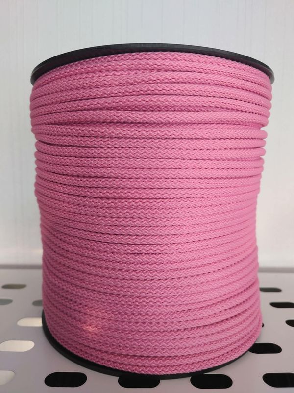 25 Lys rosa - Tykk heklesnor