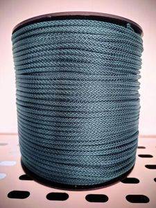 Hovedbilde 225 Mørk sjøgrønn - Tykk heklesnor (blank)