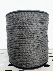 Hovedbilde 220 Mørk grå - Tykk heklesnor (blank)