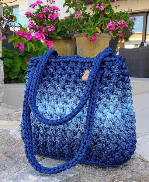 Ombre Tykk Heklesnor 20-22