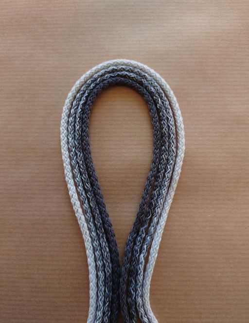 Hovedbilde Ombre tynn heklesnor 11-15