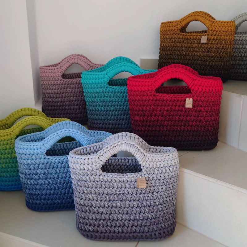 Ombre Tykk Heklesnor 3-9